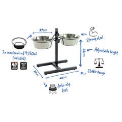 Duvo+ H kājas trauku komplekts D27 cm cena un informācija | Bļodas, kastes pārtikas | 220.lv