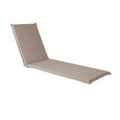 Krēsla spilvens Home4you Summer, 190 x 55 cm, smilšu cena un informācija | Krēslu paliktņi | 220.lv
