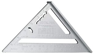 12(305 mm) aluminum rafter angle square 15132 cena un informācija | Rokas instrumenti | 220.lv