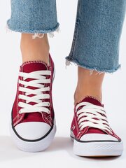 Sieviešu apavi brīvajam laikam, sarkanā krāsā 36 890799006 цена и информация | Спортивная обувь, кроссовки для женщин | 220.lv