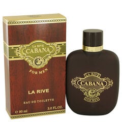 Tualetes ūdens La Rive Cabana EDT vīriešiem, 90 ml cena un informācija | Vīriešu smaržas | 220.lv