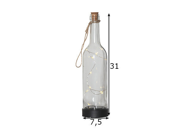 Dārza lampa ar saules paneli Bottle cena un informācija | Āra apgaismojums | 220.lv