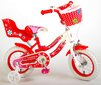 Bērnu velosipēds Lovely, 12”, sarkans cena un informācija | Velosipēdi | 220.lv