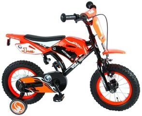 Zēnu velosipēds Motobike 12, oranžā krāsā cena un informācija | Velosipēdi | 220.lv