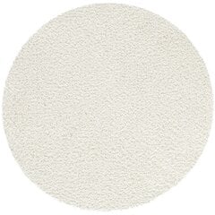 KOODI paklājs Lurvig, dabīgi baltā krāsā, Ø 110 cm cena un informācija | Paklāji | 220.lv