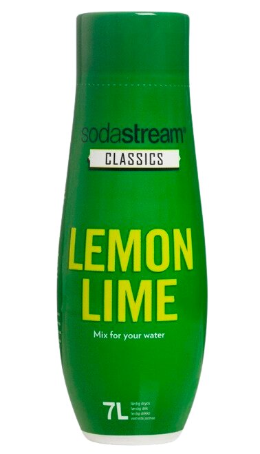 Atspirdzinošā dzēriena koncentrāts SodaStream Classics Lemon Line цена и информация | Gāzētā ūdens aparāti | 220.lv