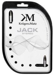 Vads Kruger&Matz 3,5 mm, 1,8 m cena un informācija | Kabeļi un vadi | 220.lv