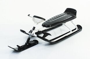 Санки с рулем Snowracer King Size GT, белый цвет цена и информация | Санки | 220.lv