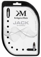 Kruger&Matz 3,5 мм, 3 м цена и информация | Кабели и провода | 220.lv