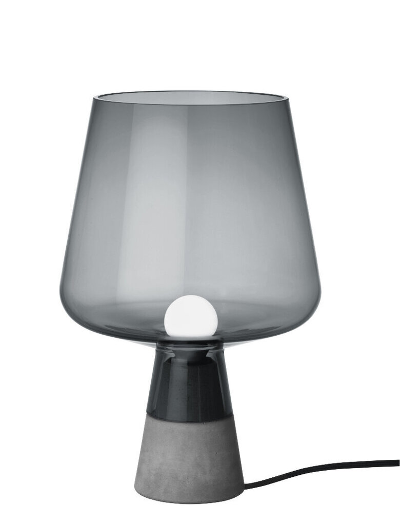 Iittala Leimu lampa, 300 x 200 mm, pelēka, betona apdares kāja cena un informācija | Galda lampas | 220.lv