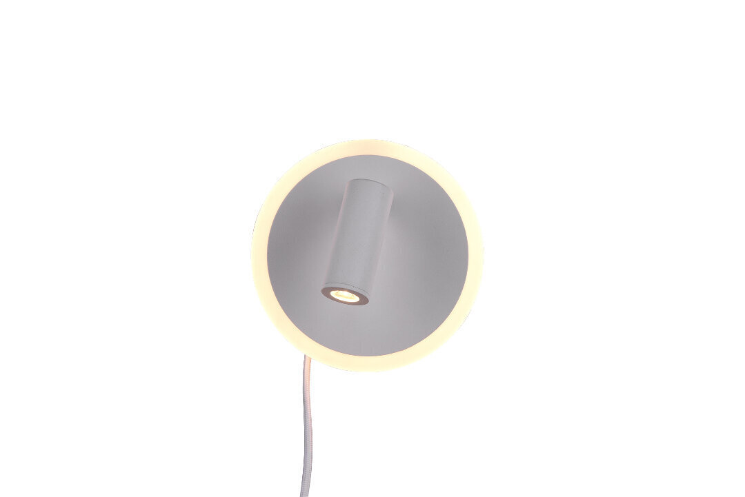 Jordan LED sienas lampa, diam. 15 cm, satur 1x 5 W/550 lm + 1x 2 W/200 lm, vads цена и информация | Sienas lampas | 220.lv