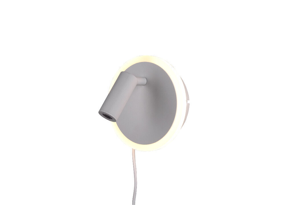 Jordan LED sienas lampa, diam. 15 cm, satur 1x 5 W/550 lm + 1x 2 W/200 lm, vads цена и информация | Sienas lampas | 220.lv