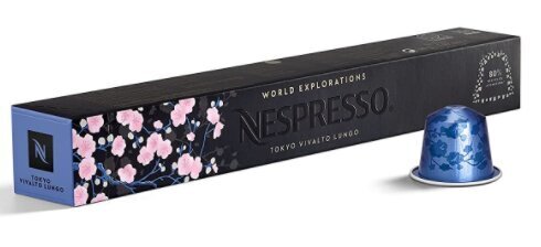 Kafijas kapsulas Nespresso Tokyo Vivalto Lungo. 60 g cena un informācija | Kafija, kakao | 220.lv