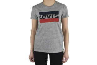 T-krekls sievietēm Levi's The Perfect Graphic Tee 173690303, pelēks cena un informācija | T-krekli sievietēm | 220.lv