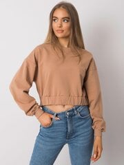 Standarta sieviešu kamieļkrāsas sporta krekls. cena un informācija | Sieviešu džemperi | 220.lv