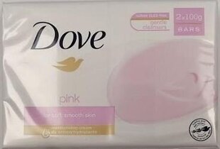 Мыло Dove Pink 2x100 г цена и информация | Мыло | 220.lv