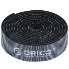 Orico Circle Velcro Straps 1m (black) cena un informācija | Savienotājkabeļi | 220.lv