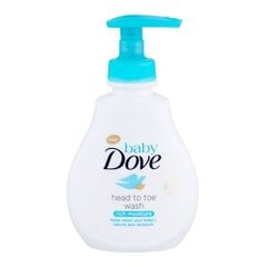 Ķermeņa un matu tīrīšanas želeja Dove Baby Head To Toe Wash Rich Moisture 400 ml cena un informācija | Bērnu kosmētika, līdzekļi jaunajām māmiņām | 220.lv