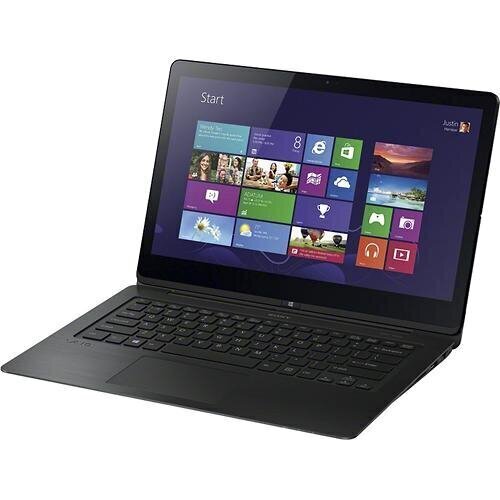 SONY VAIO 2 in 1 SVF13N13CXB i5-4200U 14.0 FHD TouchScreen 8GB RAM 128GB SSD WebCam Win10 Home cena un informācija | Portatīvie datori | 220.lv