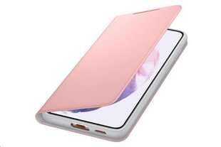 EF-NG996PPE Samsung LEDView Чехол для Galaxy S21+ Pink цена и информация | Чехлы для телефонов | 220.lv