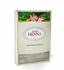 Kondicionieris INDIAN HENNA NEUTRAL 100G cena un informācija | Matu krāsas | 220.lv