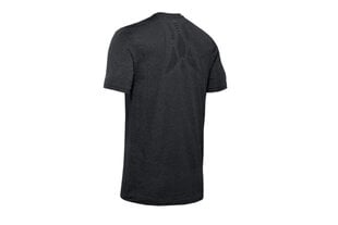 T-krekls vīriešiem Under Armor Rush Seamless Fitted SS Tee M 1351448001, melns cena un informācija | Vīriešu T-krekli | 220.lv