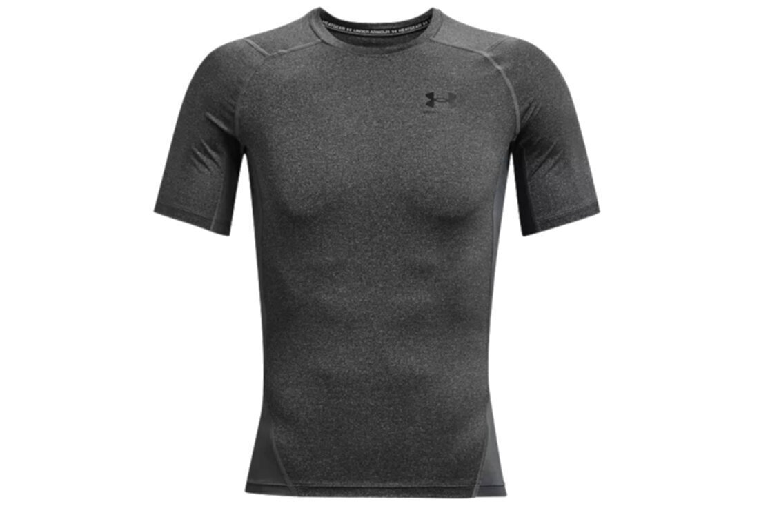 T-krekls vīriešiem Under Armor Heatgear Armor Short Sleeve M 1361518090, pelēks cena un informācija | Vīriešu T-krekli | 220.lv