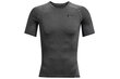 T-krekls vīriešiem Under Armor Heatgear Armor Short Sleeve M 1361518090, pelēks цена и информация | Vīriešu T-krekli | 220.lv