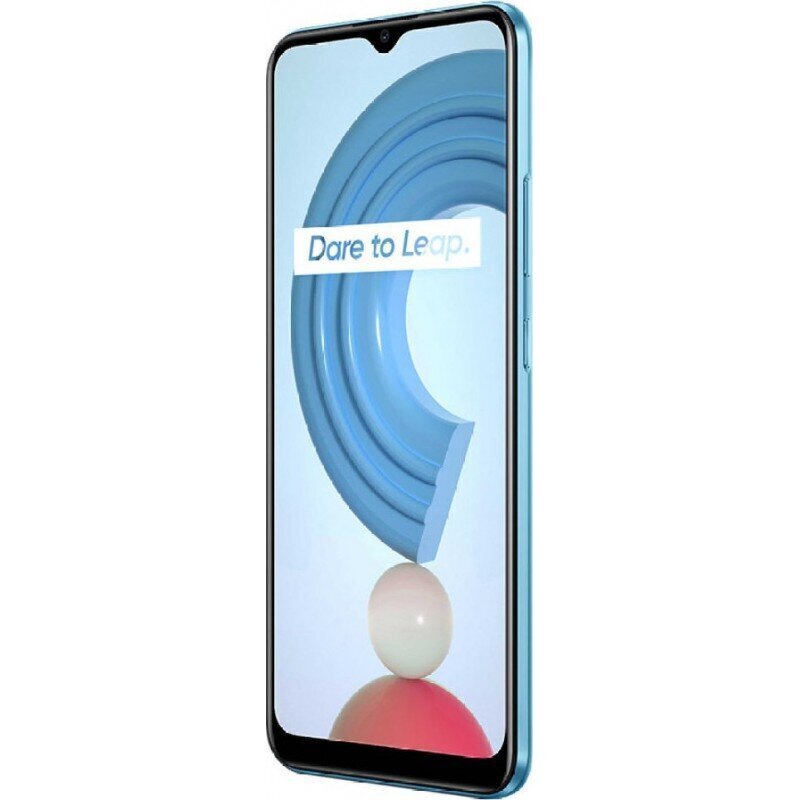 Realme C21Y, 64GB, Dual SIM, Blue цена и информация | Mobilie telefoni | 220.lv