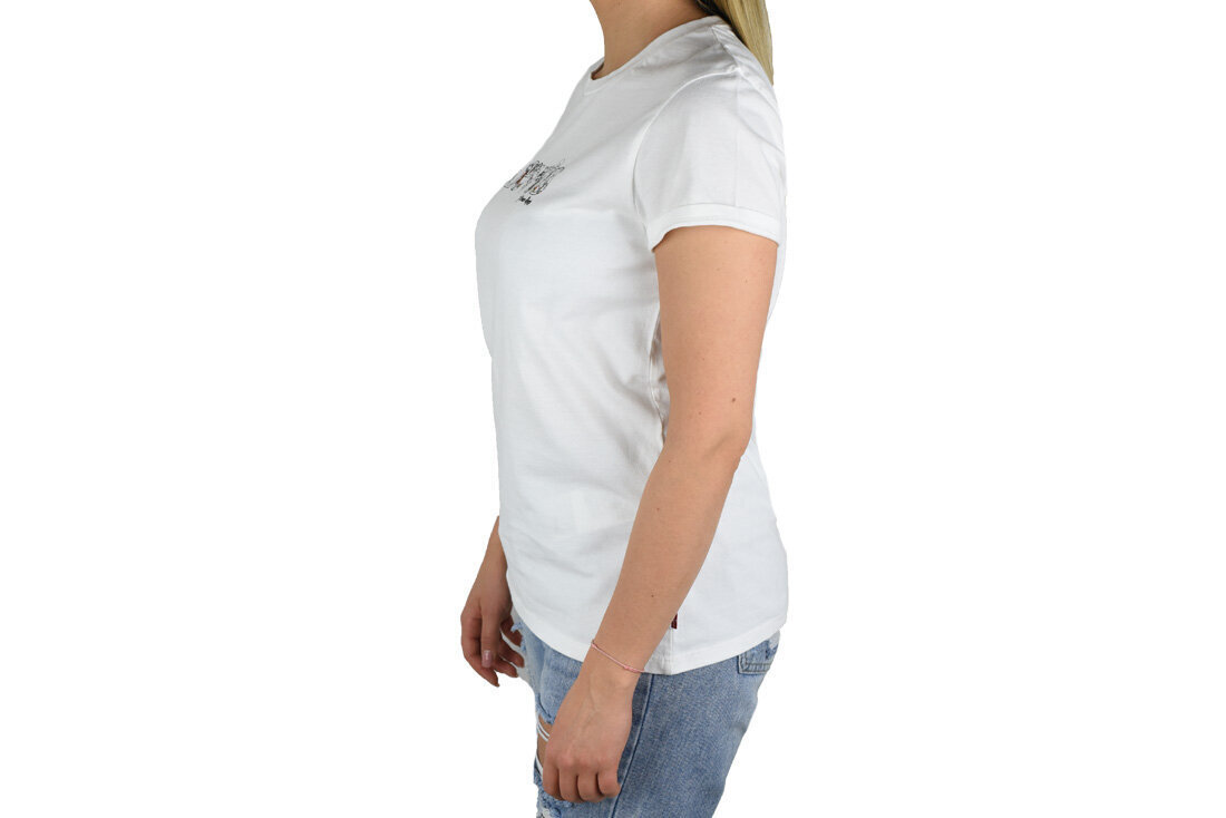 T-krekls sievietēm Levi's The Perfect Tee 173691623, balts цена и информация | T-krekli sievietēm | 220.lv