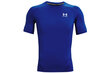 T-krekls vīriešiem Under Armor Heatgear Armor Short Sleeve M 1361518400, zils цена и информация | Vīriešu T-krekli | 220.lv