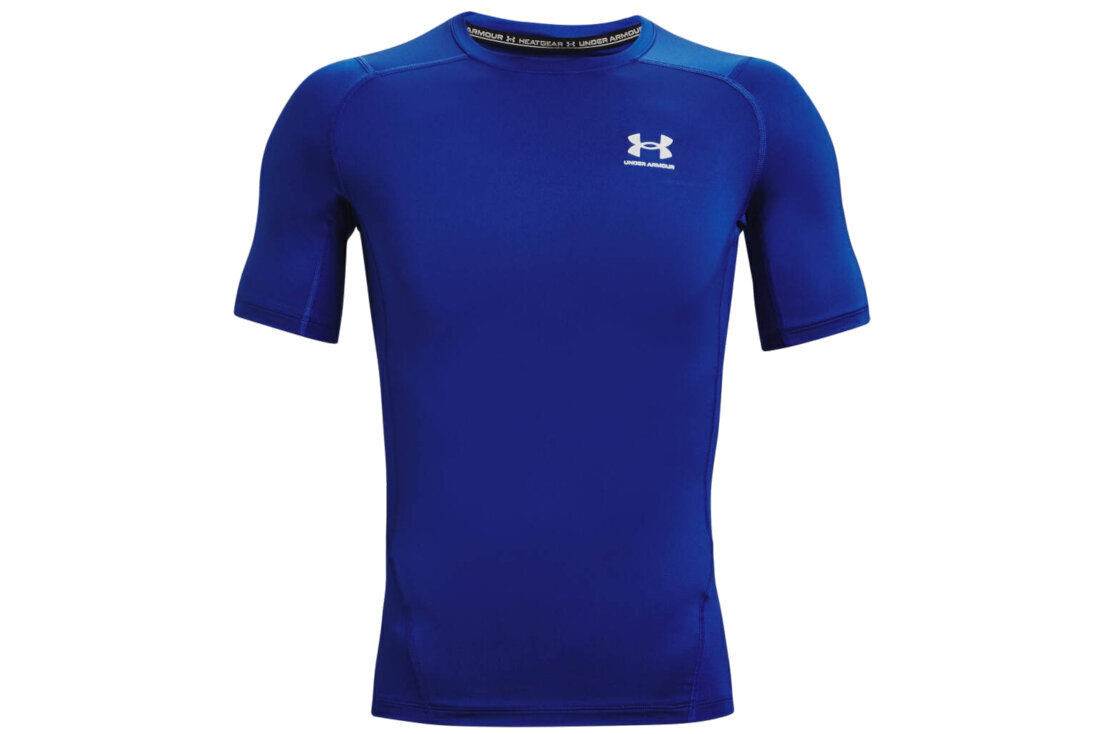 T-krekls vīriešiem Under Armor Heatgear Armor Short Sleeve M 1361518400, zils цена и информация | Vīriešu T-krekli | 220.lv