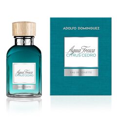 Мужская парфюмерия Agua Fresca Citrus Cedro Adolfo Dominguez EDT: Емкость - 60 мл цена и информация | Мужские духи | 220.lv