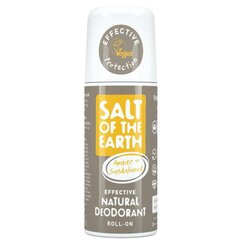 Dabīgs rullīšu dezodorants ar ambru un sandalkoku Natural Roll On Deodorant 75 ml cena un informācija | Dezodoranti | 220.lv