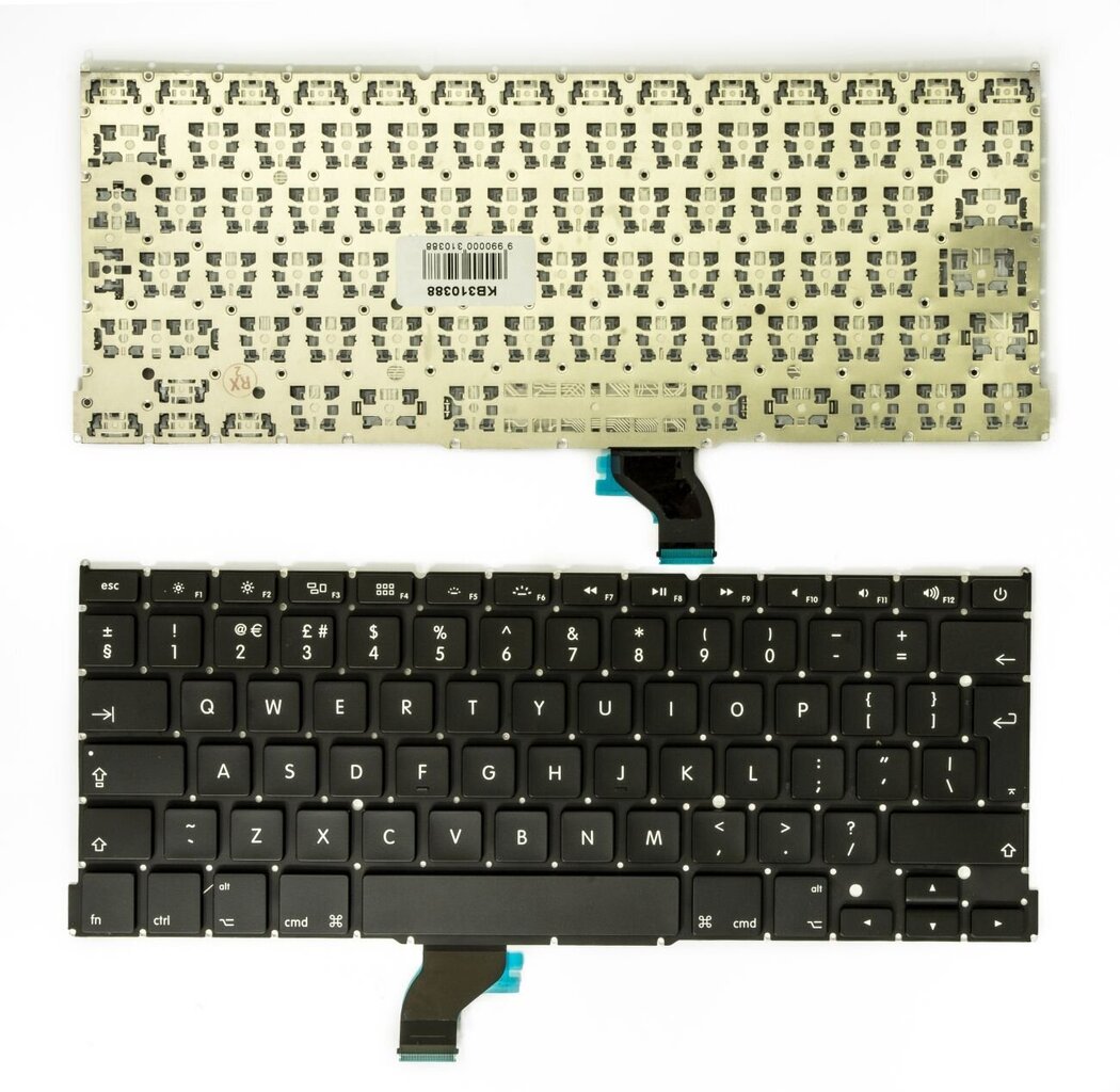 Tastatūra, Apple Macbook Pro 13" A1502 cena un informācija | Komponentu piederumi | 220.lv