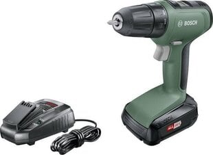 Аккумуляторная дрель Bosch UniversalDrill 18, 06039C8001 цена и информация | Шуруповерты, дрели | 220.lv