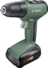 Аккумуляторная дрель Bosch UniversalDrill 18, 06039C8001 цена и информация | Шуруповерты, дрели | 220.lv