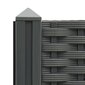 vidaXL puķu kaste, 80x40x71 cm, polipropilēns cena un informācija | Balkona kastes | 220.lv