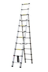 Алюминиевая телескопическая лестница G21 GA-TZ9+11-3,2M, 6390402 цена и информация | Стремянки | 220.lv