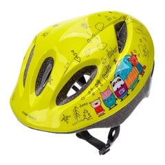Детский шлем Meteor KS05 Animal Friends, желтый цена и информация | Шлемы | 220.lv