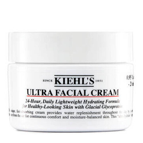 Mitrinošs sejas krēms Kiehls Ultra Facial Cream 28 ml cena un informācija | Sejas krēmi | 220.lv