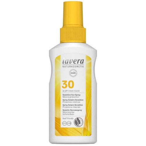 Saules aizsargsprejs Lavera Sensitiv SPF 30 Sensitive Sun Spray 100 ml cena un informācija | Sauļošanās krēmi | 220.lv