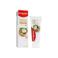 Zobu pasta Colgate Natural Extracts Coconut & Ginger 75 ml цена и информация | Зубные щетки, пасты | 220.lv