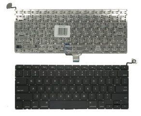 Klaviatūra APPLE MacBook Pro 13": A1278 2009-2012, US cena un informācija | Komponentu piederumi | 220.lv