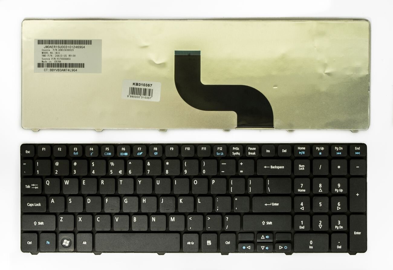 Tastatūra ACER ASPIRE: 5340, 5536 цена и информация | Komponentu piederumi | 220.lv