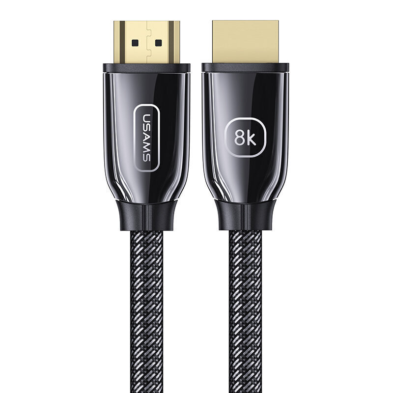 Usams U67 HDMI 2.1 8K, 3 m cena un informācija | Kabeļi un vadi | 220.lv