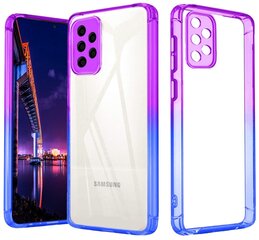 ColorFul Hard Case For Samsung Galaxy A52, zils, violets cena un informācija | Telefonu vāciņi, maciņi | 220.lv