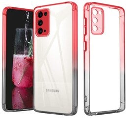 ColorFul Hard Case For Samsung Galaxy S20 FE, sarkans, melns цена и информация | Чехлы для телефонов | 220.lv