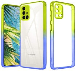 ColorFul Hard Case For Samsung Galaxy A51/ A51 4G, zaļš, zils cena un informācija | Telefonu vāciņi, maciņi | 220.lv