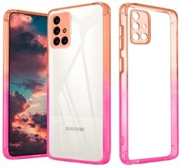 ColorFul Hard Case For Samsung Galaxy A51/ A51 4G, oranžs, rozā cena un informācija | Telefonu vāciņi, maciņi | 220.lv